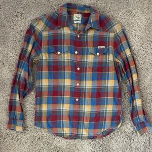 Lucky Brand Plaid Button Down